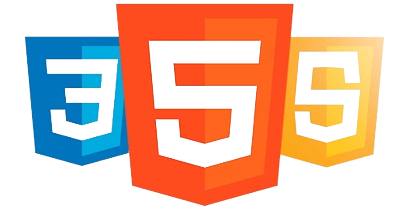 HTML, CSS, and JS logos